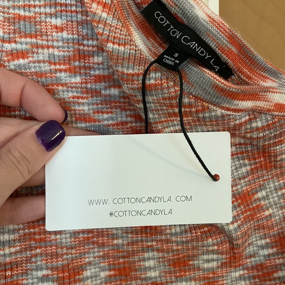 Stretchy One-Shoulder Summer Top - Picture 6 of 7